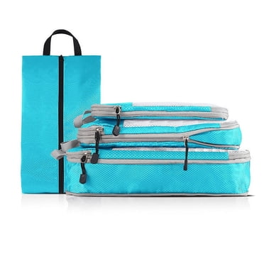 Packing Cubes for Suitcases,Packing Cubes for Travel,Compression Packing Cubes for Suitcases Travel 4 Pcs Expandable Travel Bags Organizer for Luggage,Compression Packing Cubes