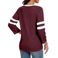 thumbnail image 3 of Timegard Hauts pour Femmes Grande Taille Col Rond Manches 3/4 T-Shirts Confortables Tunique Décontractée pour Porter avec des Leggings, 3 of 6