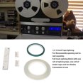 thumbnail image 3 of Tape Splicing Block Kit, Studio Grade 1/4 10 Inch Tape Splicing Set Compact Leader Tape  for Reel To Reel Tape Recorder, 3 of 7