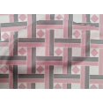 thumbnail image 4 of oneOone Cotton Poplin Fabric Diamond & Basketweave Geometric Print Fabric BTY 42 Inch Wide, 4 of 4