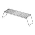 thumbnail image 1 of Almencla Folding Campfire Grill Compact Camping Grate for Fishing Cooking Backpacking L, 1 of 8