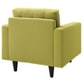 thumbnail image 4 of LexMod Empress Upholstered Armchair in Wheatgrass, 4 of 5