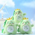 thumbnail image 2 of Dinosaur Plush Toy Keychain Soft Squeezable Birthday Gift PP Cotton Eco-friendly Vivid Expression Pendant, 2 of 10