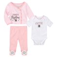 thumbnail image 1 of Newborn Toronto Raptors Team Cutie Bodysuit, Shirt, and Pants Set - Size 6 Months, 1 of 5