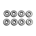 thumbnail image 2 of koolsoo Roulements de Skateboard 8Pcs 8mm Taille de Précision ABEC-11 pour Longboard Blanc, 2 of 9