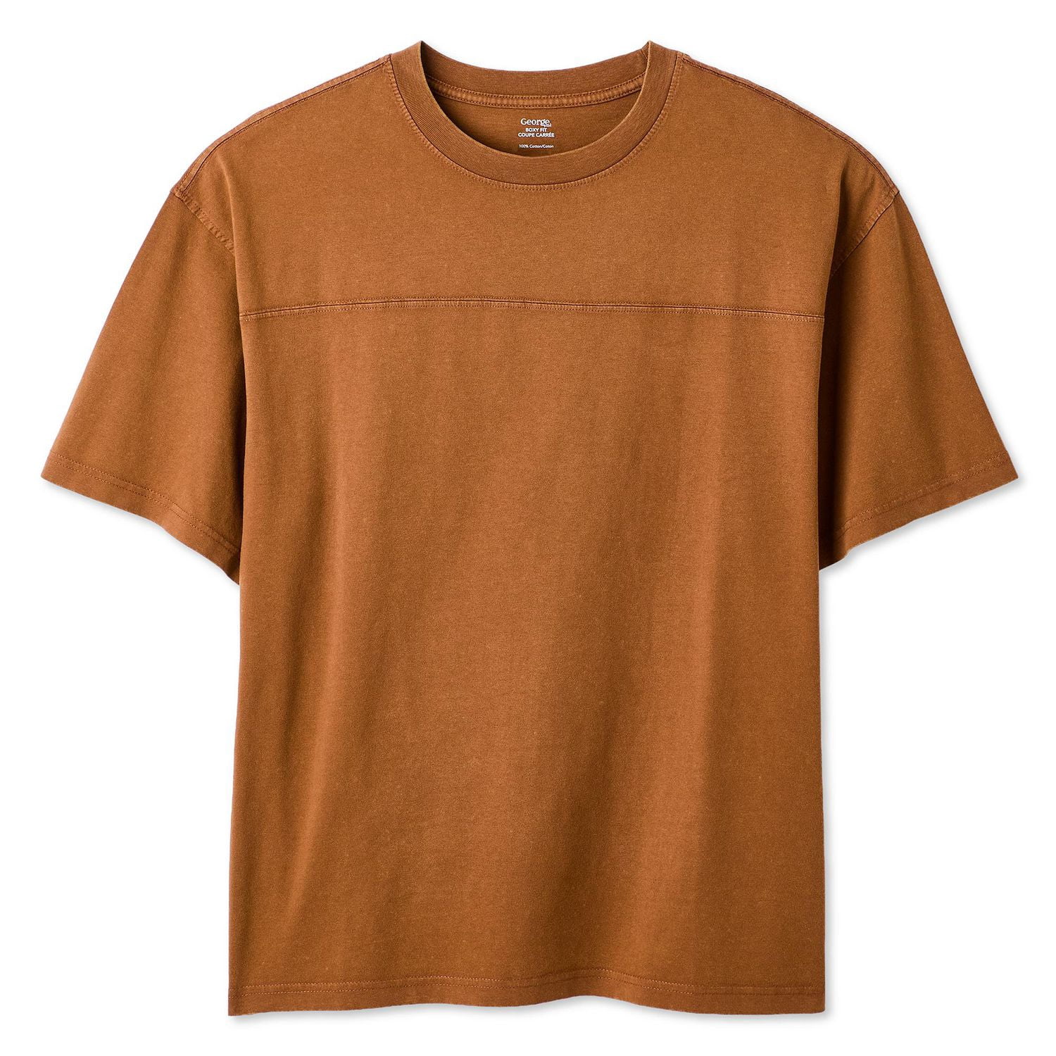 T-shirt coupe carrée George pour hommes
