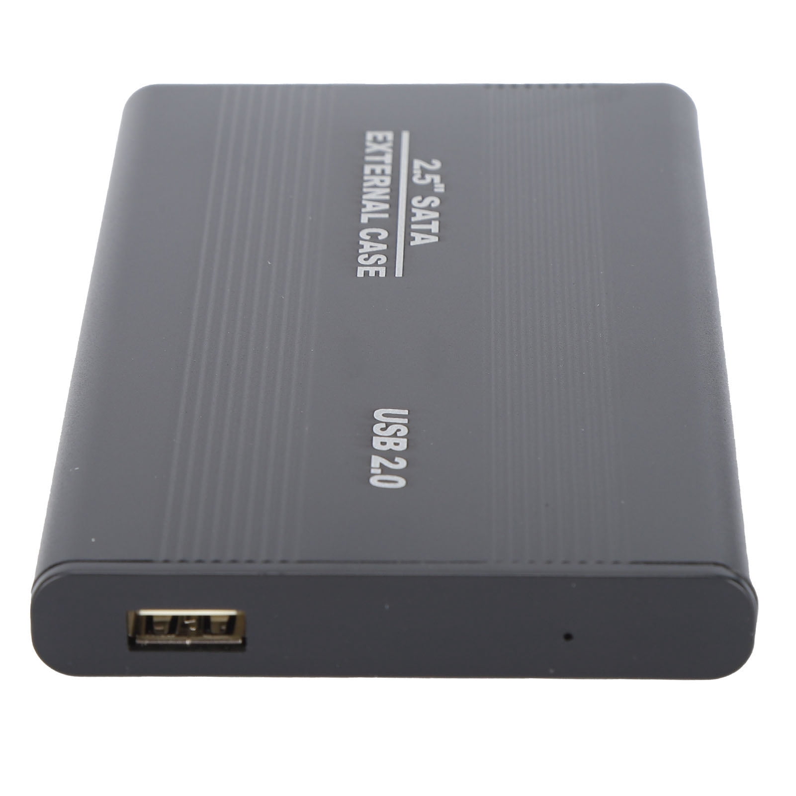 HDD Enclosure, HDD Enclosure Plug Play Hard Drive Enclosure SSD Adapter 3TB USB2.0 SSD Hard Disk Box for OS X Laptops External Data Storage