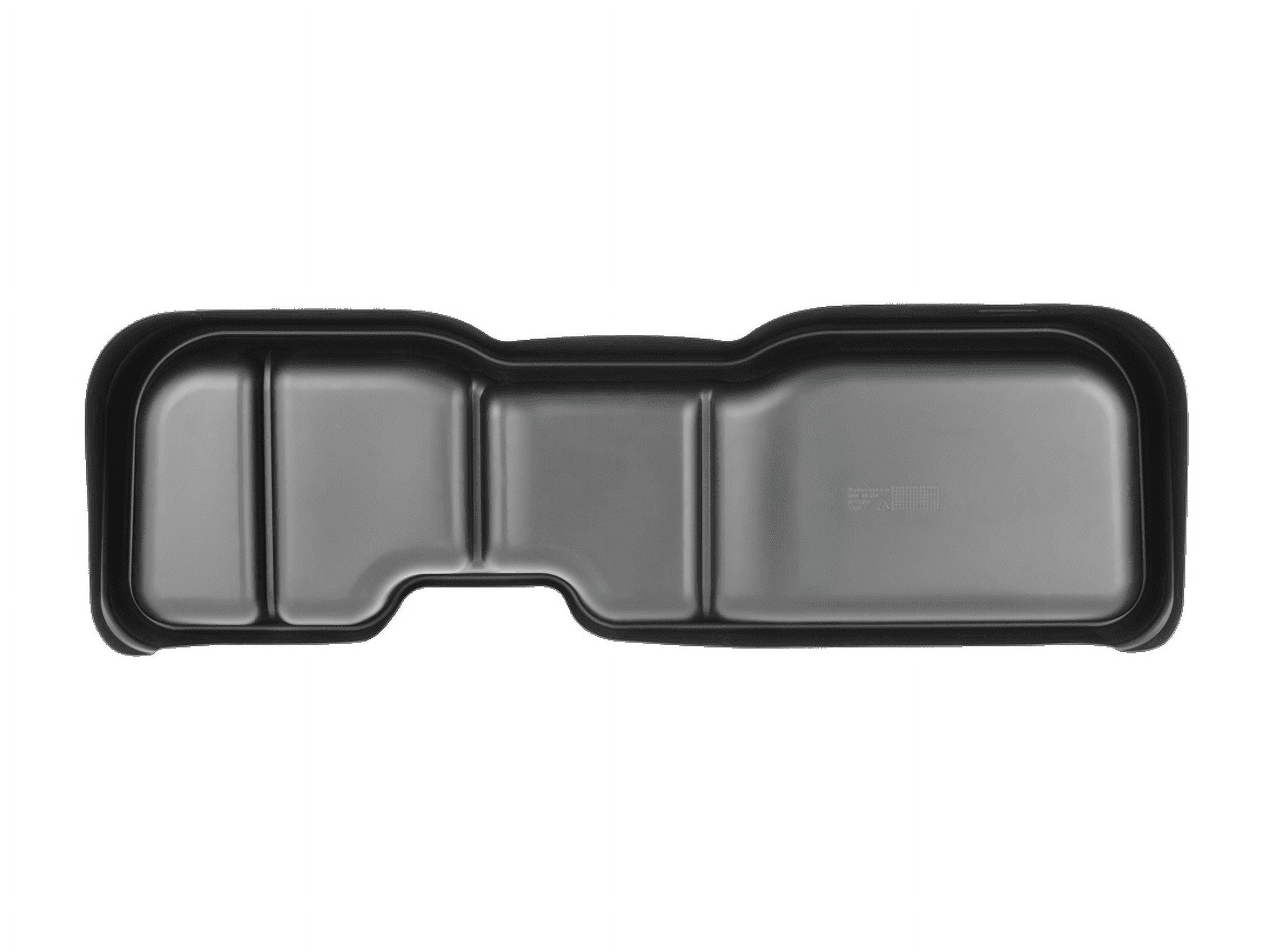 Weathertech Unité de Rangement sous le Siège 4S009 sous le 2e Siège; 1 à 3 Compartiments; Séparateurs Intégrés; Noir; Plastique; avec Boucle et Sangle