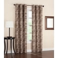 thumbnail image 1 of Sun Blocker Geometric Grommet Curtain, 1 of 1