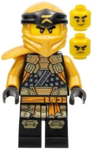 LEGO Ninjago: Cole Crystalized Minifigure with Dual Gold Weapons 892295
