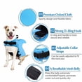 thumbnail image 2 of YOPTOP Pet Life Jacket  Dog Swimsuit with Shark Fin  Swimming Float Saver with Superior Buoyancy and Rescue Handle for Small Medium Large Dogs,blue,xs, 2 of 4
