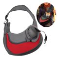 thumbnail image 3 of Pet Carrier, Oxford Cloth Breathable Mesh Material Adjustable Strap Dog Cat Backpack for Travel Small Medium Pets, 3 of 7