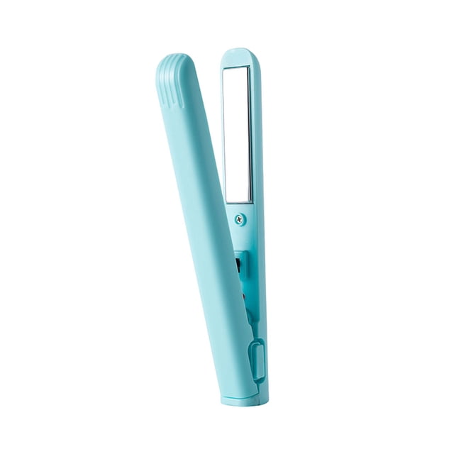 Wweixi Compact And Portable 2 In 1 Hair Straightener And Curler For All Hair Types Blue