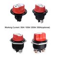 thumbnail image 4 of TFixol High-Capacity 100A Marine Battery Disconnect Switch for Cars, Trucks, RVs, and Boats - Brass & Nylon Construction, Leakage Protection, Multiple Current Options (50A/100A/200A/300A), 4 of 5