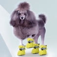 thumbnail image 4 of Protective Pet Footwear Set for Dogs and Cats with Secure Grip Traction Sole Design 4PCS, 4 of 4