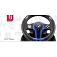 thumbnail image 4 of Volant de course Flashfire Super Manic et pédales pour PC et Nintendo Switch, Bleu., 4 of 11