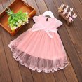 thumbnail image 4 of CNKOO Jupe Tutu Sans Manches pour Nouveau-Né Fille Robe Princesse à Fleurs Froncée Tenue d'Été, 4 of 7