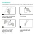 thumbnail image 2 of Aluminum Shower Head Holder Stand Adjustable Bracket Strong Wall Mount, 2 of 6