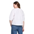 thumbnail image 3 of George Women's Puff-Sleeve Blouse, 3 of 6