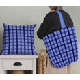 thumbnail image 5 of Soimoi Japan Crepe Satin Fabric Check Check Printed Craft Fabric by the Yard 42 Inch Wide, 5 of 5