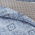 thumbnail image 3 of City Scene Milan Blue Comforter Set, King, 3 of 5