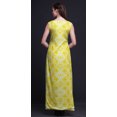 thumbnail image 4 of Bimba Tie-Dye Printed Front Slit Sleeveless Summer Spring Women Maxi PartyDress-X-Large, 4 of 5