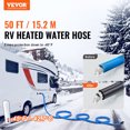 thumbnail image 2 of VEVOR 50ft Heated Water Hose for RV -45℉ Antifreeze Heated Drinking Water Hose, 2 of 9
