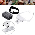 thumbnail image 4 of WALFRONT New 5 Lens Headset Magnifier With LED Lights Hand Free Magnifying Glass Eyelash Extension , Magnifying Glass,Magnifier, 4 of 9