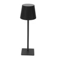 thumbnail image 4 of Cordless Table Lamp Pleated Lampshade Rechargeable LED Lamp Home Decoration for Reading Black, 4 of 12