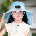 thumbnail image 3 of Youkk Protection Solaire Chapeau de Pêcheur Protection à la Mode pour la Randonnée Estivale et les Activités de Plein Air Polyvalent Rose, 3 of 6
