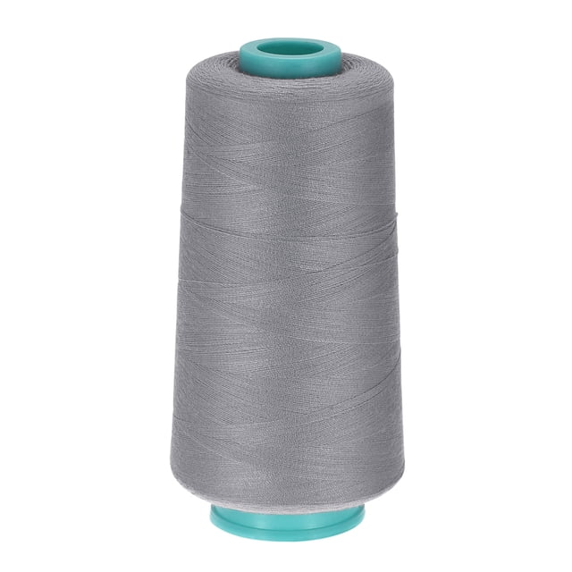 Unique Bargains Fil à Coudre en Polyester Tout Usage 3000 Yards 40S/2 (Gris Foncé)