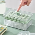 thumbnail image 1 of Dvkptbk Ice Cream Mold Ice Trays, Ice Cubes Tray with Lid and Bin,28 PCS Square Ice Cubes Molds with Ice,Easy Release & Save Space, Ice Cubes Storage Container Set Kitchen & Dining, 1 of 8