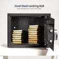 thumbnail image 5 of SereneLife, Safe, Safe Box, Lock Box, Coffre Fort, Safe Box for Home, Cabinet Safe for Office Use, Digital Combination Lock Safe, Money Safe, Great for Storing Cash, Jewelry, Valuables, 5 of 5