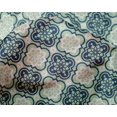 thumbnail image 4 of oneOone Silk Tabby Mint Green Fabric Floral & Tiles Moroccan Craft Projects Decor Fabric Printed By The Meter 42 Inch Wide, 4 of 4