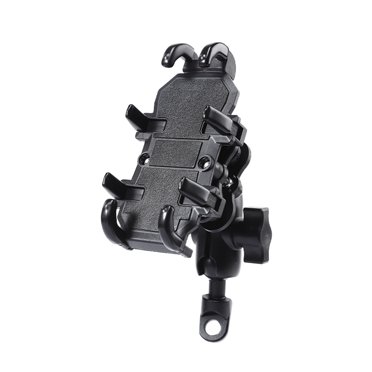 Yeacher Support de Téléphone pour Moto, Support de Téléphone de Moto Rotatif à 360° et Réglable, Support de Téléphone pour Rétroviseur de Moto