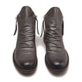 thumbnail image 4 of Woobling Men Non Slip Bootie Shoes Work Side Zip Casual Leather Boot Gray 9, 4 of 5