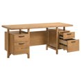 thumbnail image 3 of Coaster Roldan 69" 4-Drawer Transitional Wood Computer Desk in Light Ash, 3 of 15