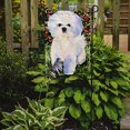 thumbnail image 2 of Caroline's Treasures SS8914GF Bichon Frise Flag Garden Size, Small, Multicolor, 2 of 2