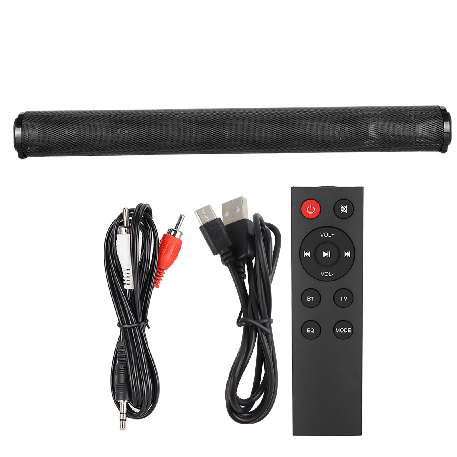 DEWIN Portable 5.0 Bluetooth Wireless Speaker TV Sound Bar Home Theater 3D Stereo Soundbar with Remote Control