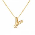 thumbnail image 3 of LYMAYTER Collier Pendentif Initial pour Femmes - Lettre Ballon, Ajustable-Cyclable, 3 of 7