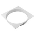thumbnail image 4 of Raccord de Conduit d'Aération Bride Droite Tuyau de Ventilation Outils de Conduites en Plastique, 4 of 9
