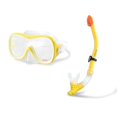 thumbnail image 2 of Intex Wave Rider Hypoallergenic Latex Free Mask & Easy Flow Snorkel Set (2 Pack), 2 of 6