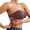 Bronze, variante sur Soutien-gorge à Bretelles Transparentes, Sans Armatures, Dos Nu, Sans Bretelles, Confort Sans Mousse, Tenue Décontractée pour la Maison