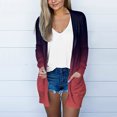 thumbnail image 1 of Pxiakgy cardigans pour Femmes Cardigan de Mode Décontracté à Poches Manches Longues Veste S, 1 of 4