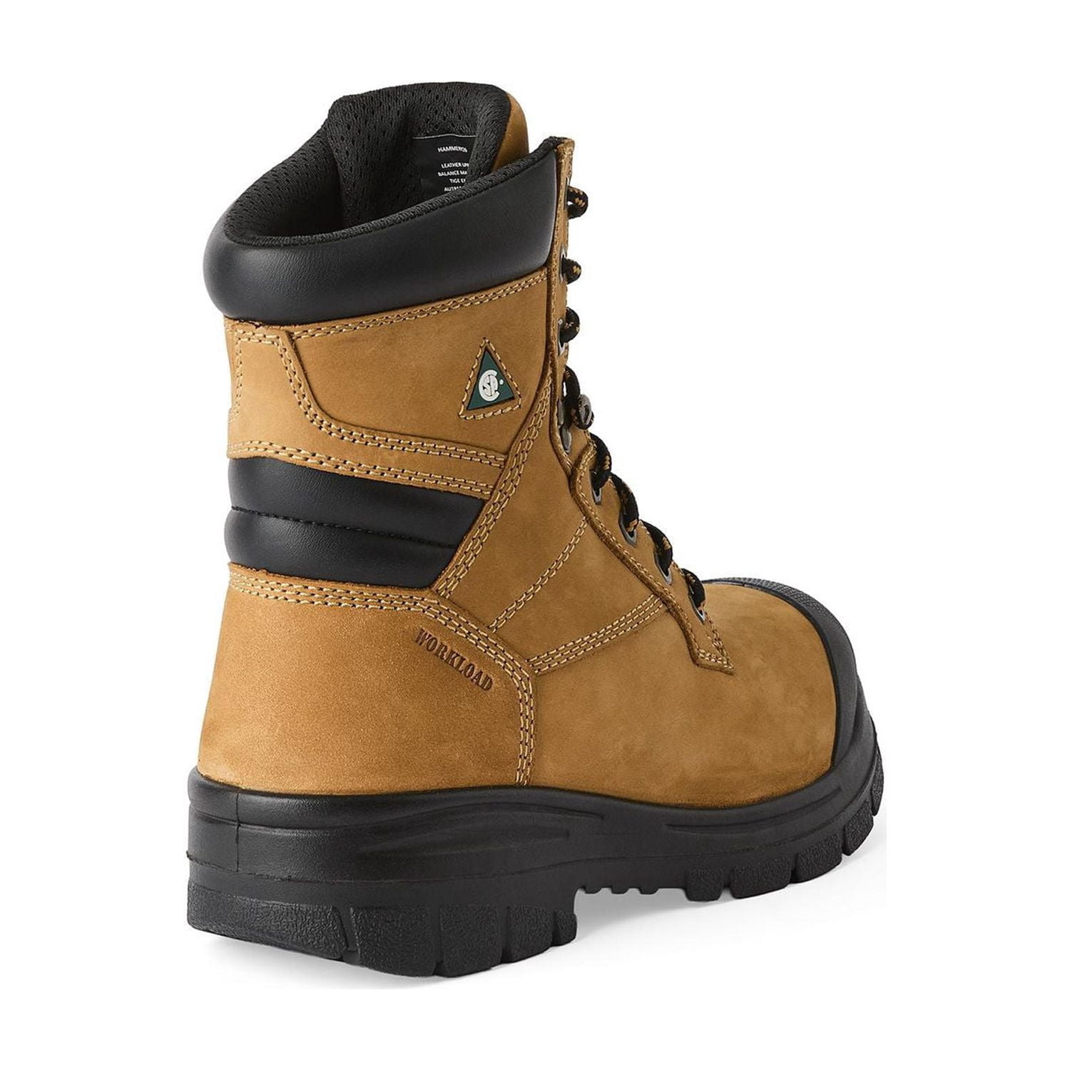 Workload Men's 8" Steel Toe Safety Boots