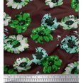 thumbnail image 1 of Soimoi Polyester Crepe Fabric Flower Artistic Print Fabric by Yard 42 Inch Wide, 1 of 3