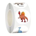 thumbnail image 1 of KLKCMS 500 Pieces Round Stickers Self Adhesive Art Tag for Card Bags Encourage Teachers 3.8cm, 1 of 9