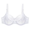 thumbnail image 1 of MesaSe Women‘s Plus Size Signature Lace Unlined Underwire Bra with Added Support, 1 of 7