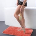 thumbnail image 3 of GHSDFBB Large Bathroom Rug (24x40, Iiving Coral) Extra Soft and Absorbent Shaggy Bathroom Mat Machine Washable Microfiber Bath Mat for Bathroom, Non Slip Bath Mat, Luxury Bathroom Floor Mats, 3 of 7
