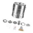 thumbnail image 1 of DOLITY BBQ Bucket Compact Kitchen Equipment Smokeless for Patio Camping Backpacking S, 1 of 9